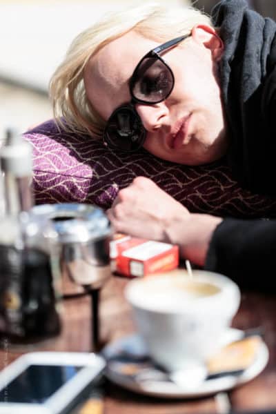 Photographer Mallorca - Markus Kenzie sleeping in the sun